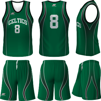 Soul Sports - Celtics Basketball Uniform